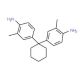 4-[1-(4-amino-3-methylphenyl)cyclohexyl]-2-methylphenylamine (CAS 6442-08-6) - chemical structure image