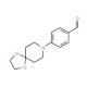 4-(1,4-Dioxa-8-azaspiro[4.5]dec-8-yl)-benzenecarbaldehyde (CAS 79421-40-2) - chemical structure image