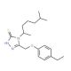 4-(1,5-Dimethyl-hexyl)-5-(4-ethyl-phenoxymethyl)-4H-[1,2,4]triazole-3-thiol - chemical structure image