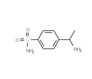 4-(1-aminoethyl)benzenesulfonamide - chemical structure image