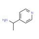 4-(1-Aminoethyl)pyridine (CAS 50392-78-4) - chemical structure image