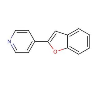 4-(1-benzofuran-2-yl)pyridine - chemical structure image
