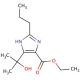 4-(1-Hydroxy-1-methylethyl)-2-propyl-1H-imidazole-5-carboxylic Acid Ethyl Ester - chemical structure image