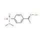 4-(1-Hydroxyimino-ethyl)-N,N-dimethyl-benzenesulfonamide - chemical structure image