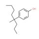 4-(1-Methyl-1-propylpentyl)phenol (CAS 186825-40-1) - chemical structure image
