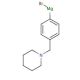 (4-(1-Piperidinylmethyl)phenyl)magnesium bromide solution (CAS 480424-83-7) - chemical structure image