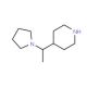 4-(1-(Pyrrolidin-1-yl)ethyl)piperidine (CAS 933682-80-5) - chemical structure image