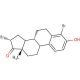 4,16α-Dibromoestrone (CAS 81072-41-5) - chemical structure image