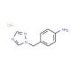 4-(1H-1,2,4-Triazol-1-ylmethyl)aniline hydrochloride (CAS 144235-64-3) - chemical structure image