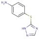 4-(1H-1,2,4-triazol-5-ylsulfanyl)aniline - chemical structure image