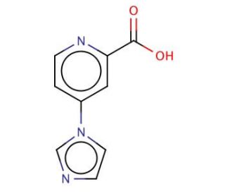 4-(1H-Imidazol-1-yl)pyridine-2-carboxylic acid (CAS 914637-20-0) - chemical structure image