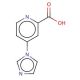 4-(1H-Imidazol-1-yl)pyridine-2-carboxylic acid (CAS 914637-20-0) - chemical structure image