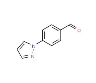 4-(1H-pyrazol-1-yl)benzaldehyde (CAS 99662-34-7) - chemical structure image
