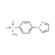 4-(1H-Pyrazol-1-yl)benzenesulfonamide (CAS 51891-85-1) - chemical structure image