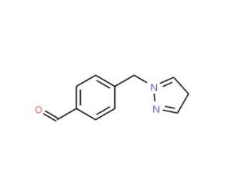 4-(1H-Pyrazol-1-ylmethyl)benzaldehyde (CAS 887922-90-9) - chemical structure image