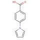 4-(1H-Pyrrol-1-yl)benzoic acid (CAS 22106-33-8) - chemical structure image