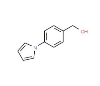[4-(1H-Pyrrol-1-yl)phenyl]methanol (CAS 143426-51-1) - chemical structure image