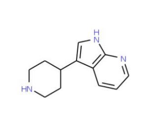 4-{1H-pyrrolo[2,3-b]pyridin-3-yl}piperidine (CAS 149692-82-0) - chemical structure image