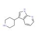 4-{1H-pyrrolo[2,3-b]pyridin-3-yl}piperidine (CAS 149692-82-0) - chemical structure image