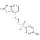 4-[2-[[(4-Methylphenyl)sulfonyl]oxy]ethyl]-1,3-dihydroindol-2-one - chemical structure image