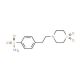 4-[2-(1,1-Dioxo-1lambda~6~,4-thiazinan-4-yl)ethyl]benzene sulfonamide - chemical structure image
