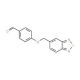 4-(2,1,3-Benzothiadiazol-5-ylmethoxy)-benzenecarbaldehyde (CAS 937602-23-8) - chemical structure image