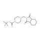4-[2-(1,3-Dihydro-1,3dioxo-2H-isoindol-yl)methyl]-1-piperazinecarboxylic acid, 1,1-dimethylethyl ester - chemical structure i