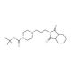 4-[2-(1,3-Dihydro-1,3dioxo-2H-isoindol-yl)propyl]-1-piperazinecarboxylic acid, 1,1-dimethylethyl ester - chemical structure i