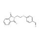 4-[2-(1,3-Dioxo-1,3-dihydro-2H-isoindol-2-yl)-ethoxy]benzene carbaldehyde - chemical structure image
