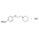 4-[2-(1-Piperidinyl)ethoxy]benzoic Acid, Hydrochloride Salt (CAS 84449-80-9) - chemical structure image