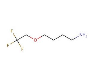 4-(2,2,2-trifluoroethoxy)butan-1-amine - chemical structure image