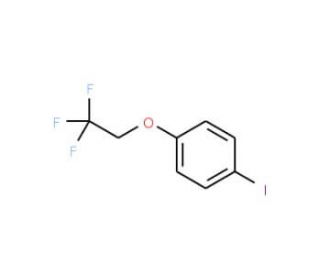 4-(2,2,2-Trifluoroethoxy)iodobenzene (CAS 530080-17-2) - chemical structure image