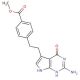 4-[2-(2-Amino-4,7-dihydro-4-oxo-3H-pyrrolo[2,3-d]pyrimidin-5-yl)ethyl]benzoic Acid Methyl Ester - chemical structure image