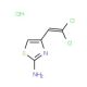 4-(2,2-Dichloro-vinyl)-thiazol-2-ylamine hydrochloride - chemical structure image