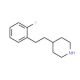 4-[2-(2-Fluorophenyl)ethyl]piperidine (CAS 614731-85-0) - chemical structure image