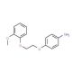 4-[2-(2-Methoxy-phenoxy)-ethoxy]-phenylamine - chemical structure image