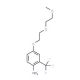 4-[2-(2-Methoxyethoxy)ethoxy]-2-(trifluoromethyl)-phenylamine - chemical structure image
