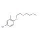 4-[2-(2-Methoxyethoxy)ethoxy]-3-methylphenylamine - chemical structure image
