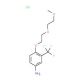 4-[2-(2-Methoxyethoxy)ethoxy]-3-(trifluoromethyl)-phenylamine hydrochloride - chemical structure image
