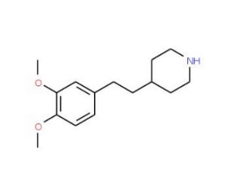 4-[2-(3,4-Dimethoxy-phenyl)-ethyl]-piperidine - chemical structure image