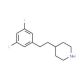 4-[2-(3,5-Difluorophenyl)ethyl]piperidine - chemical structure image