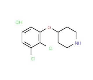 4-(2,3-Dichlorophenoxy)piperidine hydrochloride - chemical structure image