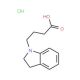 4-(2,3-Dihydro-1H-indol-1-yl)butanoic acid hydrochloride (CAS 1059626-21-9) - chemical structure image