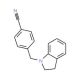 4-(2,3-dihydro-1H-indol-1-ylmethyl)benzonitrile - chemical structure image