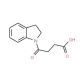 4-(2,3-Dihydroindol-1-yl)-4-oxo-butyric acid (CAS 105105-00-8) - chemical structure image