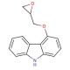 4-(2,3-Epoxypropoxy)carbazole (CAS 51997-51-4) - chemical structure image