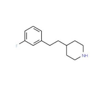 4-[2-(3-Fluorophenyl)ethyl]piperidine - chemical structure image