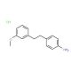 {4-[2-(3-Methoxyphenyl)ethyl]phenyl}amine hydrochloride - chemical structure image