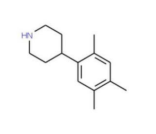 4-(2,4,5-Trimethylphenyl)piperidine - chemical structure image