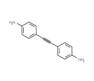 4-[2-(4-Aminophenyl)ethynyl]aniline (CAS 6052-15-9) - chemical structure image